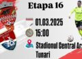 Liga a III-a, Etapa a XVI-a. Derbi din start la Tunari