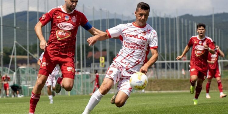 Duș rece în Covasna. CS Tunari a cedat la scor în testul cu Sepsi