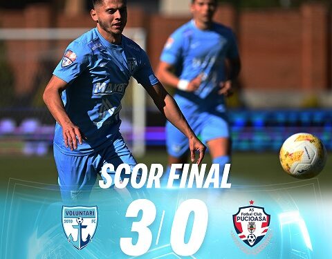 Amical la scor. FC Voluntari-FC Pucioasa 3-0