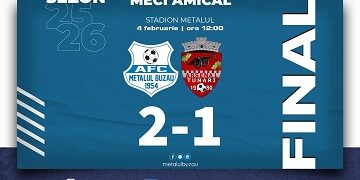 Amical interesant la Buzău. David Todoran nu şi-a înfruntat tatăl