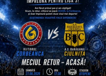 Ora promovării. Viitorul Corbeanca face pasul către Liga a III-a