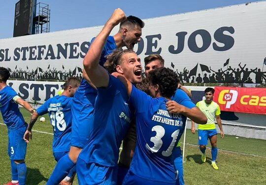 Premieră pentru CSL Ștefăneștii de Jos. Un MAN pentru trei puncte