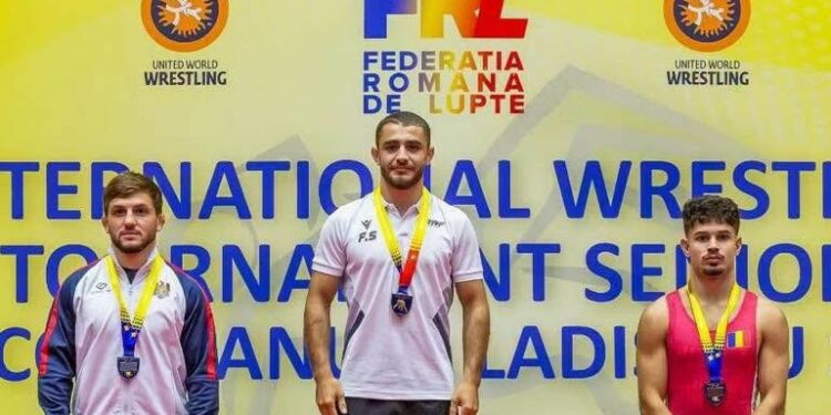Patrick Cecate, medalie de bronz la lupte pentru România
